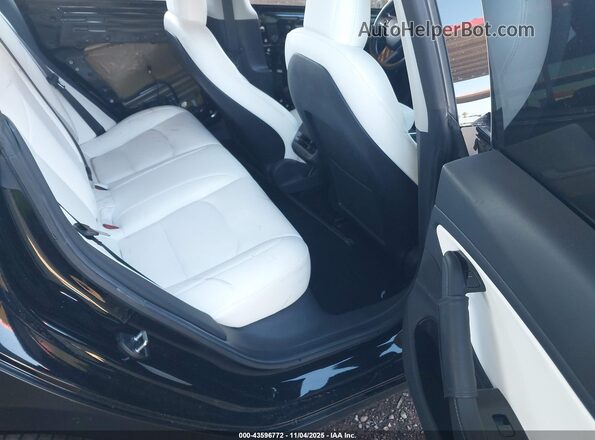 5YJ3E1EB6KF391870 2019 TESLA MODEL 3 Черный Вид наклейки с VIN-кодом