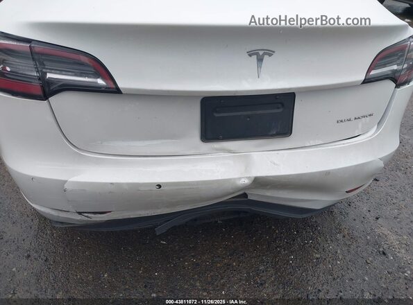 5YJ3E1EB6NF203918 2022 TESLA MODEL 3 White Вид спереду