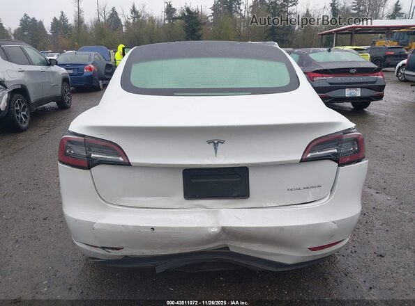 5YJ3E1EB6NF203918 2022 TESLA MODEL 3 White 