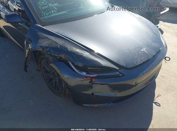 5YJ3E1EB6RF728869 2024 TESLA MODEL 3 Gray Vista frontal