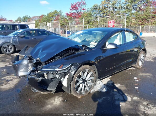 5YJ3E1EB6SF928673 2025 TESLA MODEL 3 Серый Передняя левая четверть