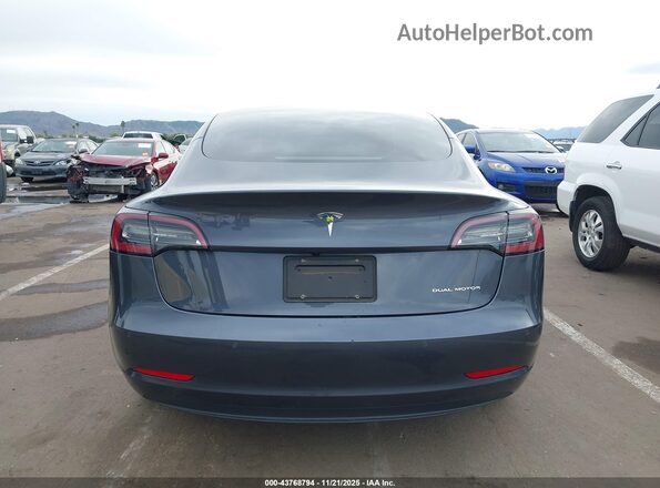 5YJ3E1EB7NF332363 2022 TESLA MODEL 3 Gray 