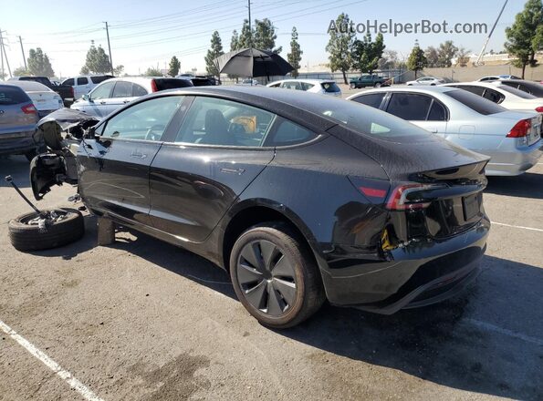 5YJ3E1EB7RF796033 2024 TESLA MODEL Черный Задняя левая четверть