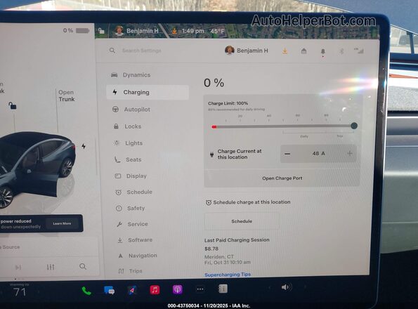 5YJ3E1EB7RF827409 2024 TESLA MODEL 3 Gray 