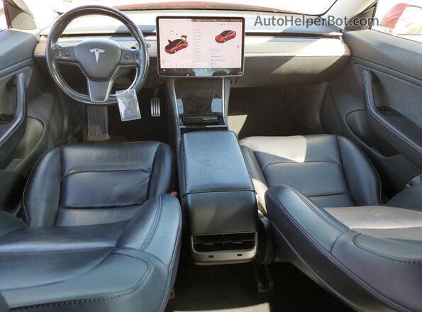 5YJ3E1EB8JF063199 2018 TESLA MODEL Red 