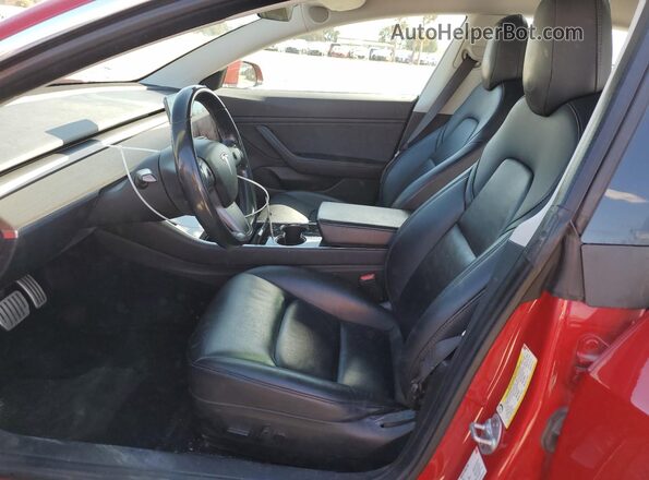 5YJ3E1EB8JF063199 2018 TESLA MODEL Red 