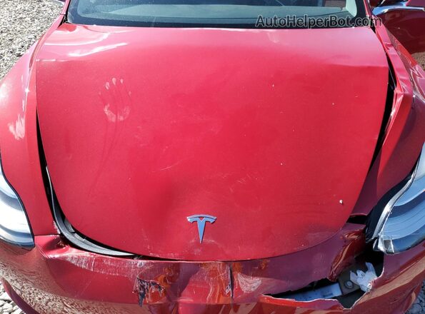 5YJ3E1EB8JF063199 2018 TESLA MODEL Red 