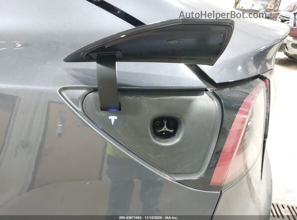 5YJ3E1EB8NF289538 2022 TESLA MODEL 3 Серый Вид задней части салона
