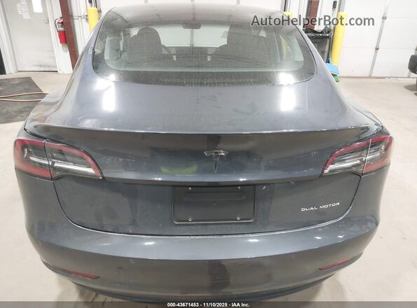 5YJ3E1EB8NF289538 2022 TESLA MODEL 3 Серый Вид щитка приборов
