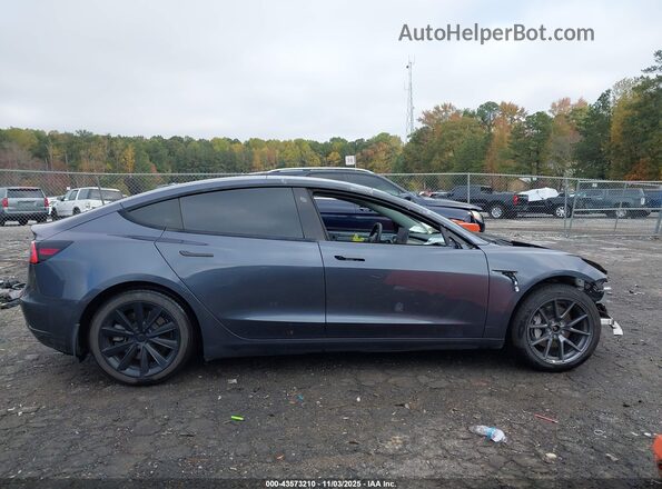 5YJ3E1EB8NF354677 2022 TESLA MODEL 3 Gray Vista interior de 360 grados