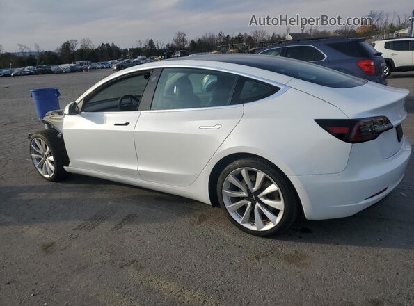 5YJ3E1EB9LF795618 2020 TESLA MODEL Белый Задняя левая четверть
