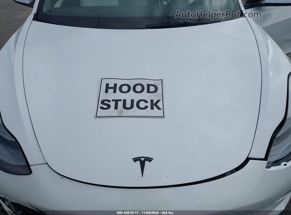 5YJ3E1EB9NF251056 2022 TESLA MODEL 3 Белый Вид сзади