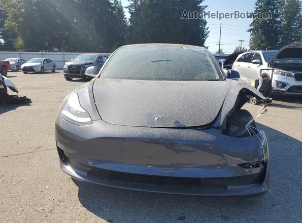 5YJ3E1EBXLF646022 2020 TESLA MODEL Gray Widok z przodu