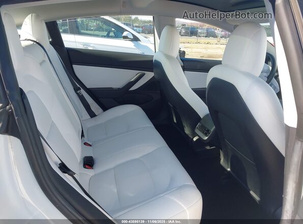 5YJ3E1EC8LF784229 2020 TESLA MODEL 3 White Vista de la etiqueta del VIN