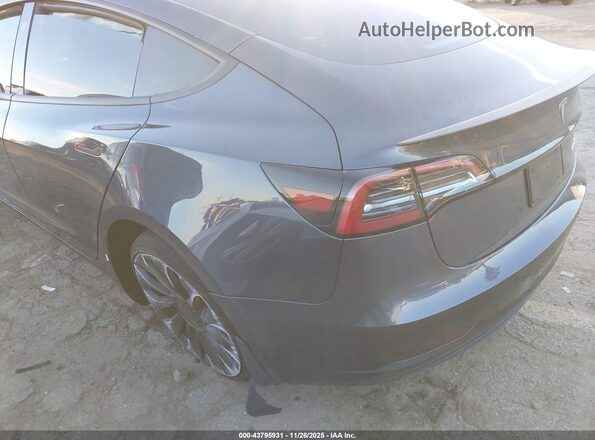 5YJ3E1ECXPF690830 2023 TESLA MODEL 3 Gray Vista frontal