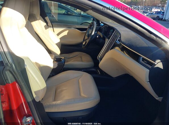 5YJSA1E11GF160364 2016 TESLA MODEL S Red 