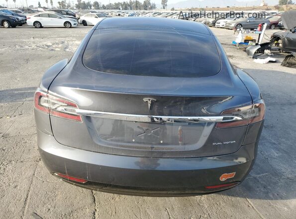 5YJSA1E22LF397111 2020 TESLA MODEL Серый Вид сзади
