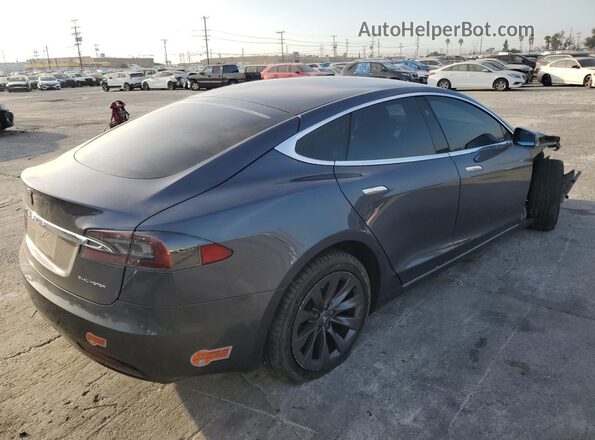 5YJSA1E22LF397111 2020 TESLA MODEL Серый Задняя правая четверть