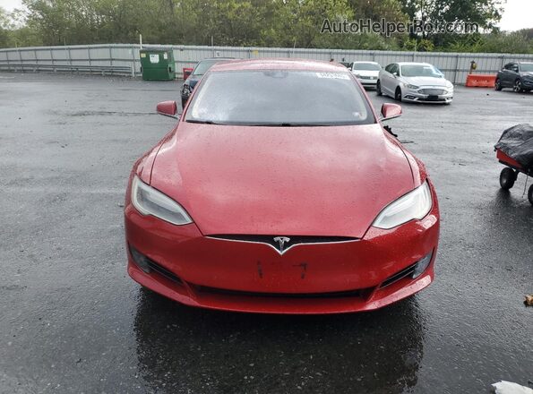 5YJSA1E24GF161582 2016 TESLA MODEL Red 