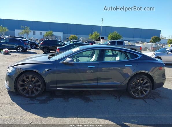 5YJSA1E25KF306895 2019 TESLA MODEL S Gray 
