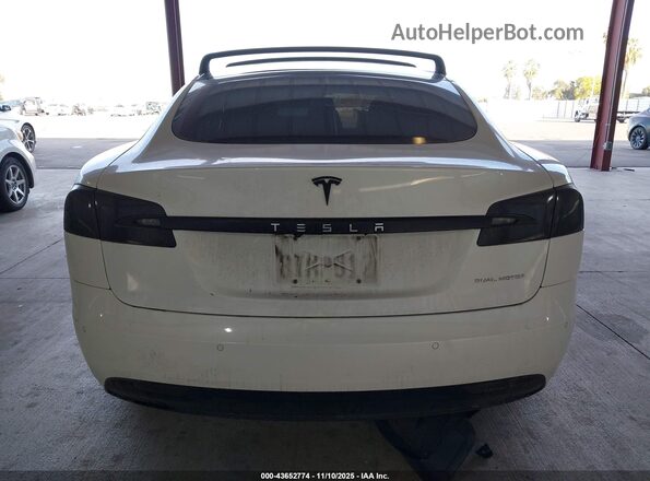 5YJSA1E2XMF424122 2021 TESLA MODEL S Белый 