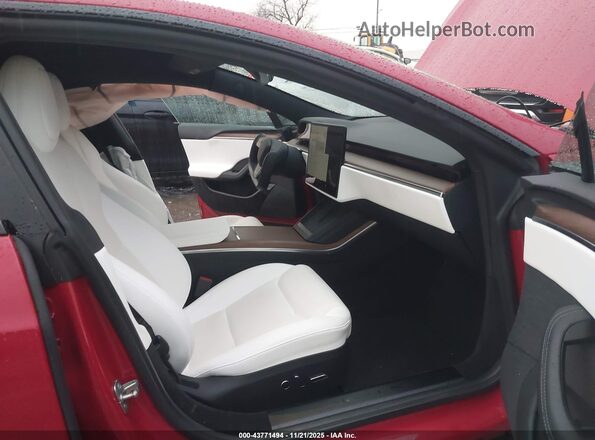 5YJSA1E59NF494027 2022 TESLA MODEL S Red 