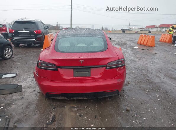 5YJSA1E59NF494027 2022 TESLA MODEL S Red 