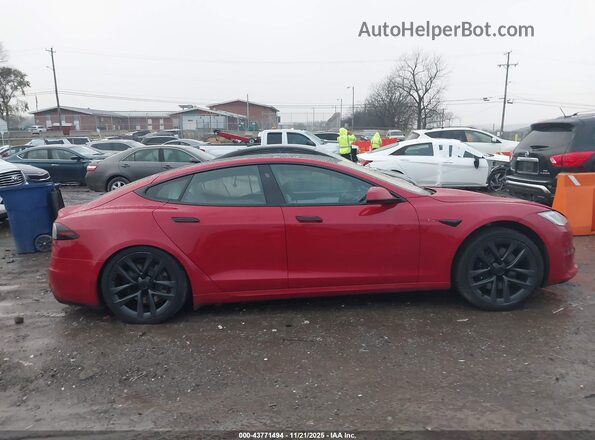 5YJSA1E59NF494027 2022 TESLA MODEL S Red 