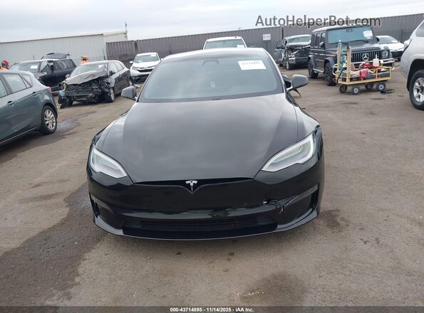 5YJSA1E5XNF463529 2022 TESLA MODEL S Black Widok wnętrza z tyłu
