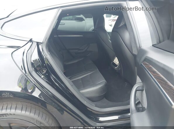 5YJSA1E5XNF463529 2022 TESLA MODEL S Black Widok naklejki z numerem VIN