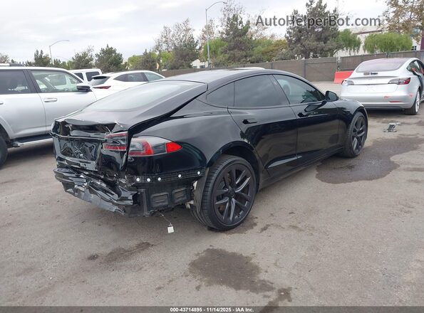 5YJSA1E5XNF463529 2022 TESLA MODEL S Black Tył prawy