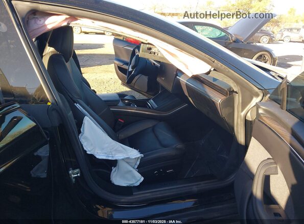 5YJSA1E5XNF475602 2022 TESLA MODEL S Black Vista interior delantera