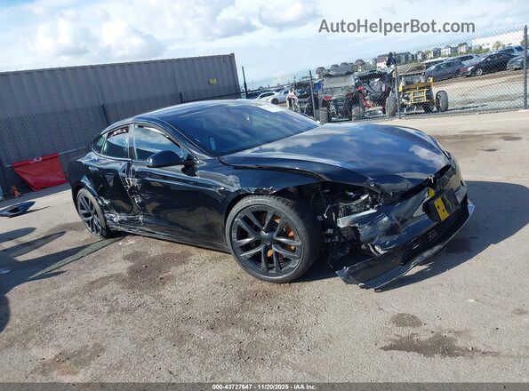 5YJSA1E5XPF516491 2023 TESLA MODEL S Black წინა ხედი