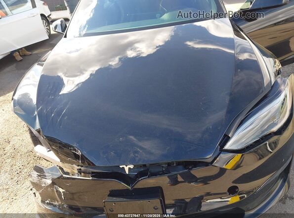5YJSA1E5XPF516491 2023 TESLA MODEL S Black უკანა ხედი
