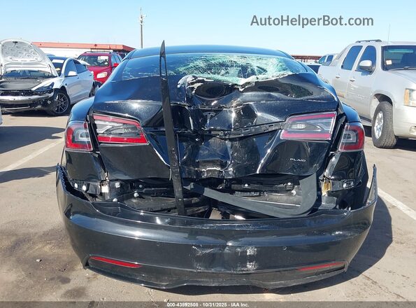 5YJSA1E67MF433296 2021 TESLA MODEL S Black 