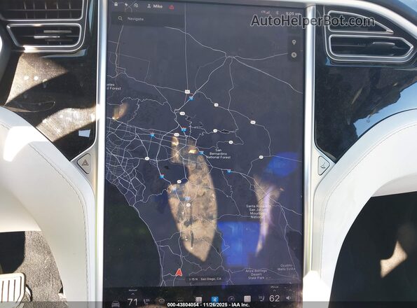 5YJXCBE29JF090733 2018 TESLA MODEL X White 