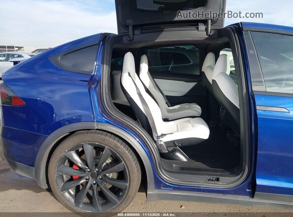 5YJXCBE41LF261978 2020 TESLA MODEL X Blue 