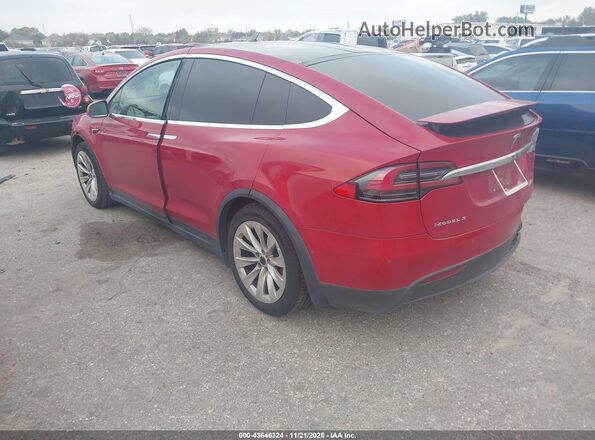 5YJXCBE42JF089716 2018 TESLA MODEL X Red 