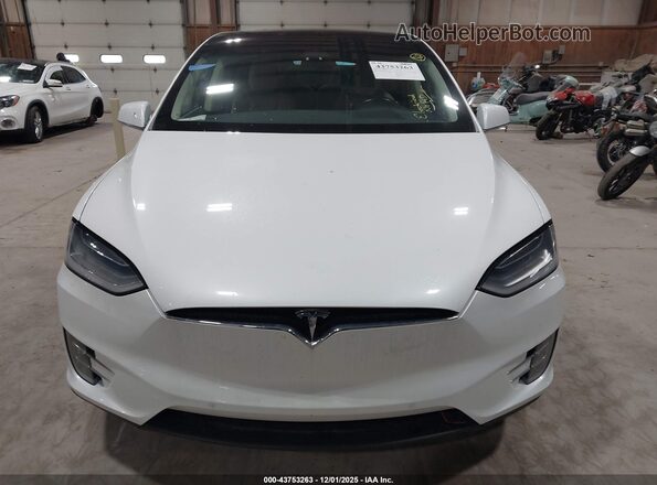 5YJXCBE48GF030291 2016 TESLA MODEL X Белый Вид щитка приборов