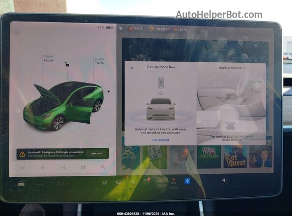 5YJYGDEE0LF035234 2020 TESLA MODEL Y Белый Вид задних сидений