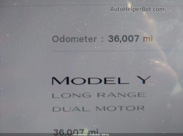 5YJYGDEE0LF035234 2020 TESLA MODEL Y Белый 
