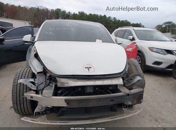 5YJYGDEE0LF048906 2020 TESLA MODEL Y White Vista del cuadro de instrumentos