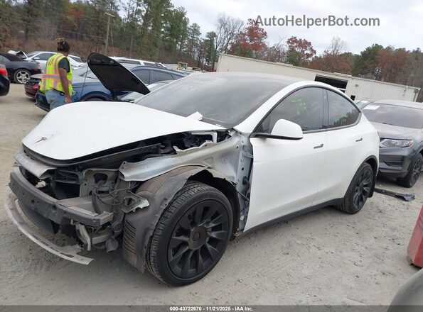5YJYGDEE0LF048906 2020 TESLA MODEL Y White Vista interior de 360 grados