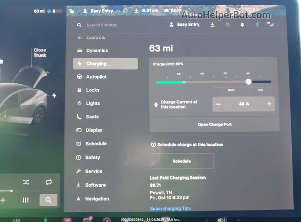 5YJYGDEE1LF037283 2020 TESLA MODEL Y Gray 