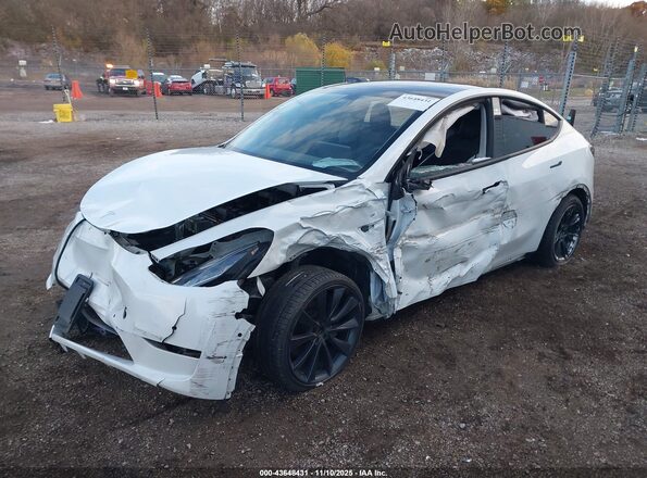 5YJYGDEE3LF017097 2020 TESLA MODEL Y White Vista tres cuartos delantera izquierda
