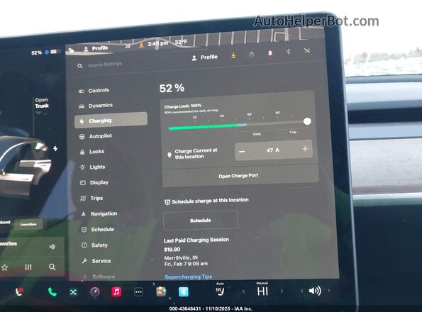 5YJYGDEE3LF017097 2020 TESLA MODEL Y White 