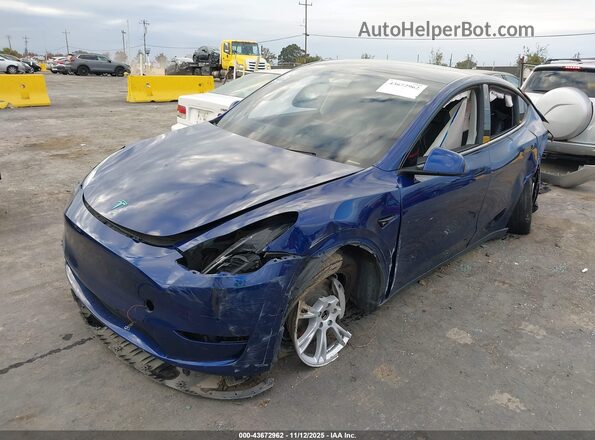 5YJYGDEE3LF023076 2020 TESLA MODEL Y Синий 