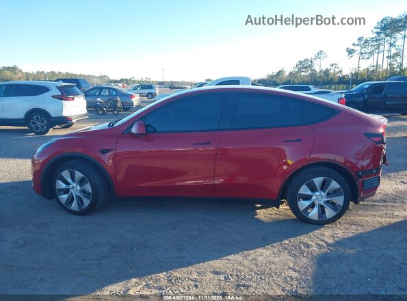 5YJYGDEE3MF299386 2021 TESLA MODEL Y Red Панорамний вид салону 360°