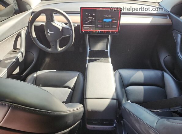 5YJYGDEE4LF045913 2020 TESLA MODEL Черный Вид панели приборов