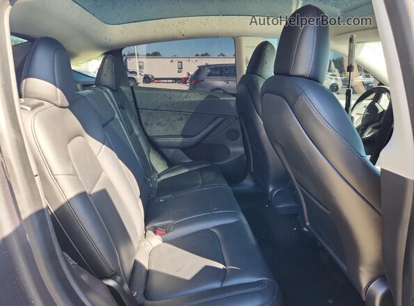 5YJYGDEE4LF045913 2020 TESLA MODEL Черный Вид задних сидений